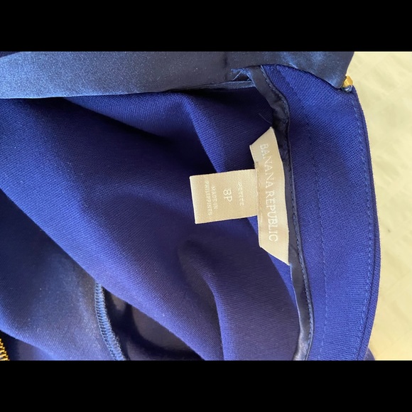 Banana Republic, Royal blue, knee length dress - Picture 3 of 3